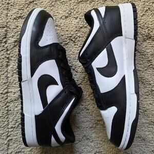 Nike Dunk Low Black White Brand New Sz 9.5
